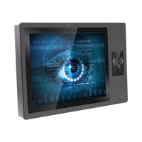 Android 10 OS 15 ''17'' Panel integrado Pc RFID / NFC Lector de tarjetas Panel táctil integrado Pc