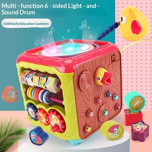 Juguetes Musicales Educativos para Bebés, Cubo de Juego Multifuncional para Niños, Regalo para el Desarrollo Cerebral Infantil - Product Image 3