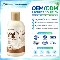 Gel Douche Hydratant et Lissant au Lait de Chèvre 250ml Marque Blanche – Fabricant OEM ODM