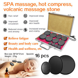 16 <span class=keywords><strong>Hot</strong></span> Stones <span class=keywords><strong>Massage</strong></span> set Wärmer Basalt <span class=keywords><strong>Hot</strong></span> Rocks <span class=keywords><strong>Massage</strong></span> <span class=keywords><strong>Stone</strong></span> Spa Wärme koffer Verpackung (keine musikalische Funktion) - Product Image 3