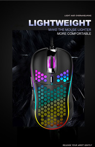 เมาส์รังผึ้งที่เหมาะสม คุ้มค่า น้ำหนักเบา เหมาะสำหรับเกมเมอร์ - Product Image 5