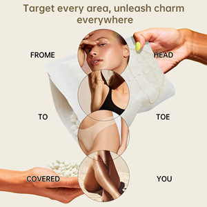 Perles de cire dure hypoallergéniques transparentes très vendues pour l'épilation sans bandes, cire dépilatoire indolore en vrac pour salon de beauté - Product Image 5