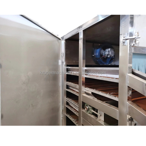 เครื่องอบแห้งแบบหมุนผ่านลมร้อนสำหรับผลไม้สายพานลำเลียงตาข่ายผักสาหร่ายแบบต่อเนื่อง - Product Image 3