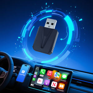 Adaptateur de connexion automatique Android 2 en 1 pour voiture CarPlay compatible OEM filaire vers sans fil Portable Smart Mini Universal CarPlay - Product Image 1