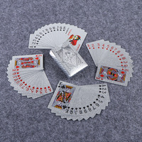 Impression de logo personnalisé de haute qualité Poker Cartes à jouer Cartes de jeu de luxe pour la famille