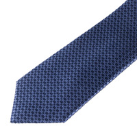 Cravate classique en soie Sélection de cravates pour hommes Skinny Geometric Square Rectangle Blue Toned Cravate pour les magasins de luxe