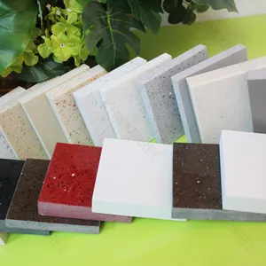Harga Grosir Acrylic Solid Permukaan Bahan Baku Resin Imitasi Batu Panel untuk Dijual