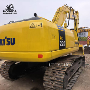 Les excavatrices hydrauliques utilisées par KOMATSU Pc220 ont utilisé l'excavatrice du chat 320 Dx225 Pc220-8 de Changhaï d'excavatrice de KOMATSU à vendre - Product Image 3