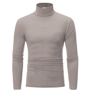 Abbigliamento da <span class=keywords><strong>uomo</strong></span> autunno e inverno a collo alto multicolore camicia a fondo <span class=keywords><strong>manica</strong></span> lunga spazzolata biancheria <span class=keywords><strong>intima</strong></span> <span class=keywords><strong>termica</strong></span> - Product Image 4