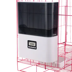 Pet Supply Removable Hanging Automatic Pet Cage Feeder Rabbit Cat Dog Intelligent Pet Cage Food Water Feeder