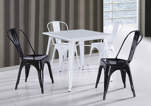 Thiết Kế Mới Vuông Ngoài Trời Bàn Cà Phê Phổ Biến Kim Loại Vườn Bàn Ăn Hiện Đại Đơn Giản Bàn Ăn - Product Image 4