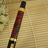 Stylo plume personnalisé ACMECN, design unique, cuir PU gaufré, encre liquide, stylo de bureau et d'affaires, papeterie mignonne, stylos à encre
