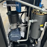 Compresseur d'air industriel à vis monophasé DEEMACH 110V/220V 8/11KW 15HP 10/13 bar silencieux à vitesse fixe à vendre