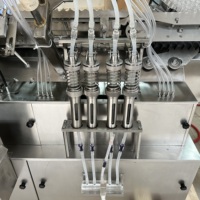 Ligne de production automatique d'ampoules 1/2/5/10ml Machine de remplissage d'ampoules pour bouteilles en verre liquide