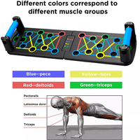 Planche de pompes pliante multifonctionnelle, vente en gros, nouvelle Machine de Fitness abdominale, équipement de Sport à domicile, planche de pompes