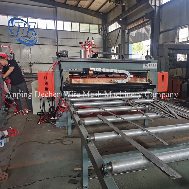 Lattice Machine Dechen Steel Grid Grille Lattice Making Machine Welded Steel Grating ...