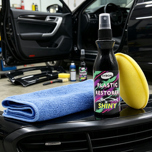 SYBON Entretien Automobile – Spray Dissolvant de Saletés Métalliques, de Gomme et de Cire pour <span class=keywords><strong>Peinture</strong></span> Automobile, Bouteille Plastique 120ml - Product Image 1