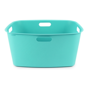 Cesta <b>plastica</b> riciclata (60x40x27,5cm) SOFTEX Verde acqua K258702 - Product Image 2