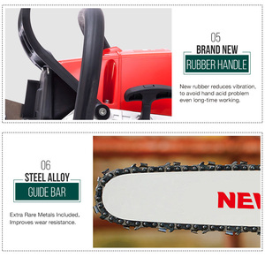 Tronçonneuse à essence robuste 2 temps 91,6 cm³ Ms660 pour la coupe du bois - Product Image 5