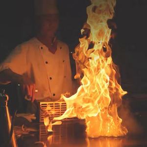 Restaurant commercial <span class=keywords><strong>plancha</strong></span> teppanyaki japonais équipement teppanyaki gaz - Product Image 3