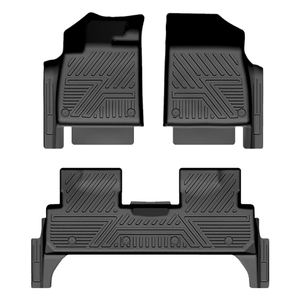 Tapis de voiture antidérapants imperméables en TPE respectueux de l'environnement, ajustement parfait, revêtement de sol facile à nettoyer pour Volkswagen <span class=keywords><strong>ID</strong></span> <span class=keywords><strong>4</strong></span> - Product Image 1