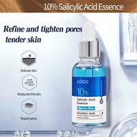 Essence d'acide salicylique de marque privée XM OEM ODM réparation des pores nourrit la peau améliore la matité et maintient la stabilité sérum