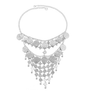 <span class=keywords><strong>Masque</strong></span> rétro en alliage ajouré avec pampilles, voile de cou et <span class=keywords><strong>visage</strong></span>, accessoire de mode pour femme pour la photographie - Product Image 4