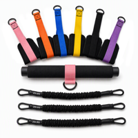 Bandas de Resistencia HSM 2026 de Nuevo Diseño, Bandas de Resistencia Ajustables con Pedal para Entrenamiento de Cuerpo Completo