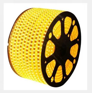 Smd2835 220 LEDS สีเดียว WW CW แถบริบบิ้นสองแถวไฟแรงสูง110V 100 V 50ม./ม้วน144ม./ม้วน