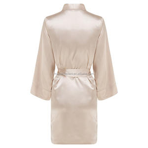 Vestido de novia de color sólido, trajes de satén para madre de la novia, túnicas de satén sexys para mujer, novedad de 8001, venta al por mayor - Product Image 2