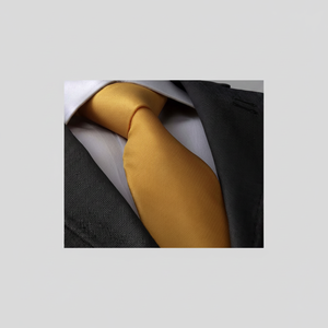 Corbata rayada amarilla sol - Product Image 2