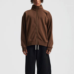 Sweat à capuche en coton lourd 450 g/m² pour homme, streetwear, coupe ample, impression personnalisée en relief, unisexe - Product Image 4