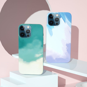 2025 lujo nueva impresión de transferencia de <span class=keywords><strong>agua</strong></span> suave al tacto funda de silicona líquida <span class=keywords><strong>para</strong></span> 2025 <span class=keywords><strong>iPhone</strong></span> 14 teléfono móvil nuevo diseño de lujo - Product Image 2