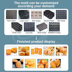 Chaîne <span class=keywords><strong>de</strong></span> production entièrement automatique ORME pour madeleines, brownies, cupcakes anglais, muffins et gâteaux éponge - Product Image 6