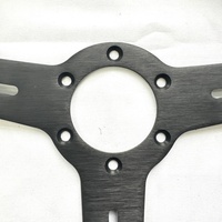Volant de course simulée JDM en cuir pour modification de voiture, volant de course simulée en suède pour rallye tout-terrain
