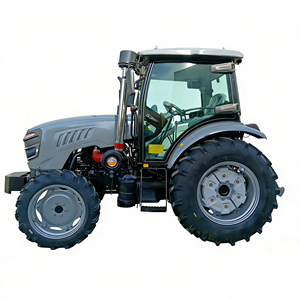 Tracteur agricole chinois à roues, moteur diesel CE, transmission par engrenages, 4 roues motrices, 60 CV, petite machinerie agricole - Product Image 4