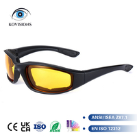 Lunettes de soleil sportives unisexes tendance 2026 personnalisées, coupe-vent, avec coussin d'air, protection UV400, monture intégrale, pour cyclisme, conduite et ski – Vente en gros