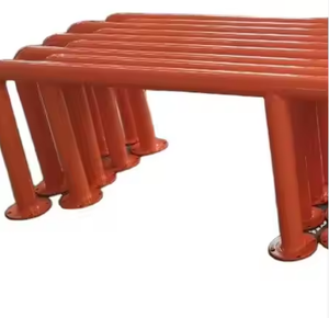 Rak palet pembagi dek jala kawat untuk penyimpanan gudang Decking Snap-in kawat jala berdiri rak palet pembagi - Product Image 5