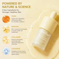 Sérum Ampoule Capsule Marque Blanche PDRN Collagène Raffermissant Repulpant Anti-Âge Peau Éclatante Soin Visage 50ml Extrait de Cactus