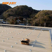 Clips de fixation pour toiture solaire en aluminium Soeasy pour structure de montage de panneaux solaires