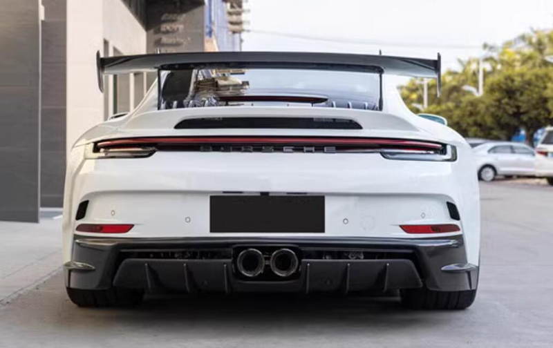 カーボンファイバー GT3 スタイル 992 リアスポイラー ポルシェ カレラ