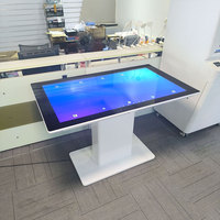Usine 55 pouces Android Touch Table pour restaurant avec commande intelligente prend en charge les jeux