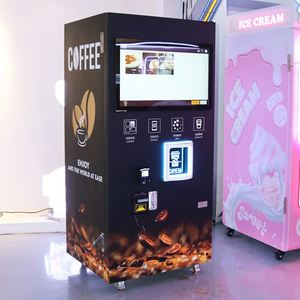 เครื่องจำหน่ายกาแฟอัตโนมัติ IPLAY SMART หน้าจอสัมผัสคู่ ขนาด 16 นิ้ว หุ่นยนต์จำหน่ายกาแฟ - Product Image 4