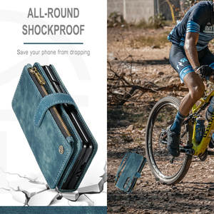 Custodia a Portafoglio di Lusso CaseMe in PU per Samsung <span class=keywords><strong>Galaxy</strong></span> Z Fold 4, Nuova Collezione Bestseller con Chiusura Magnetica e Cinturino da Polso - Product Image 5