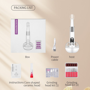 Perceuse à ongles rechargeable, machine de polissage électrique, outil rapide pour enlever le vernis gel, pour la coupe des ongles et la manucure - Product Image 4
