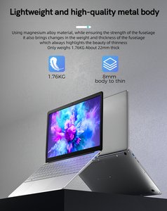 Portátil <span class=keywords><strong>KUU</strong></span> A8S de 15.6 Pulgadas para Estudiantes, FHD, 6 GB de RAM, 256 GB de SSD, Ultrabook con Intel J3455 de Cuatro Núcleos, Cámara Web y Windows 10 - Product Image 3
