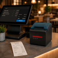 Printer Thermal 80mm Langsung dari Pabrik, Ultra Cepat, Kelas Komersial, USB/Ethernet/Wi-Fi, Garansi 1 Tahun, Tersedia