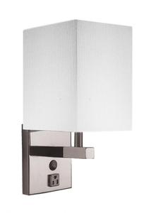 Modern Round <b>LED</b> Reader Wall Lamp Stainless Steel and Fabric Shade for Hotel Home Living <b>Room</b> Wall Mounted - Product Image 6