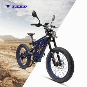 Bicicleta Eléctrica Todoterreno TXED con Llantas Gruesas 24x4.0, 52V 1200W 15Ah, Suspensión Completa, <span class=keywords><strong>Motor</strong></span> en la Rueda Trasera, Freno de Disco Hidráulico, 150km de Autonomía para Adultos - Product Image 1