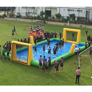 Terrain de football gonflable pour jeu de sport en plein air terrain de football aquatique pour adultes - Product Image 1